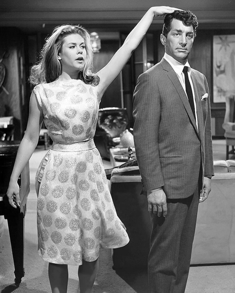 Elizabeth Montgomery and Dean Martin in - Who's Been Sleeping in My Bed - 1963.png