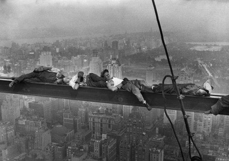 Lunch-atop-a-skyscraper-Naptime