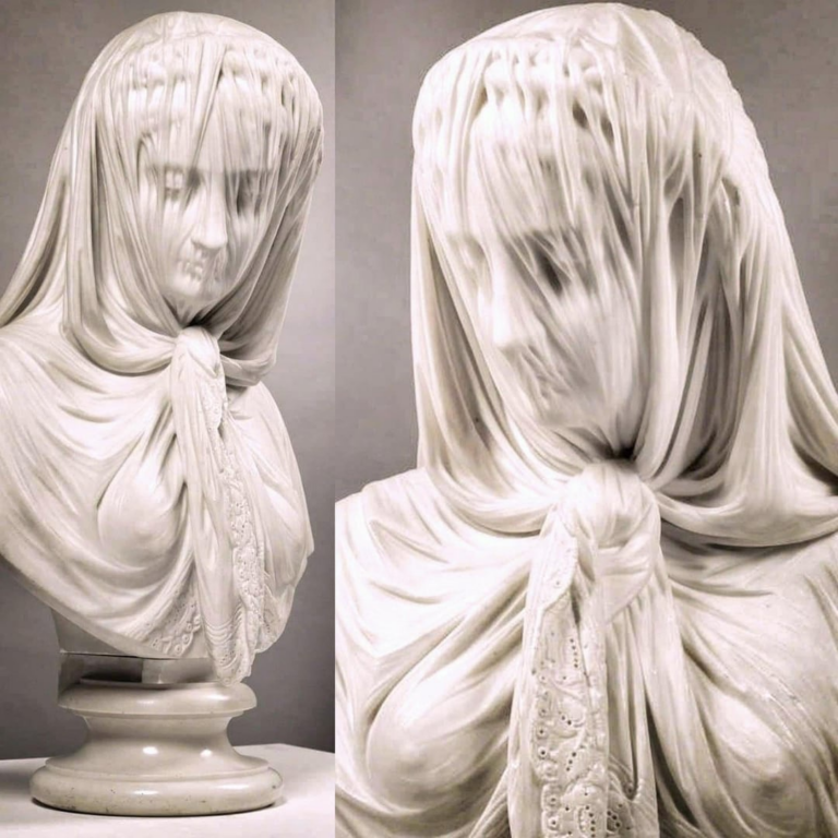 The-Veiled-Woman-sculpted-by-Italian-artist-Giovanni-Battista-Antonelli-in-1869