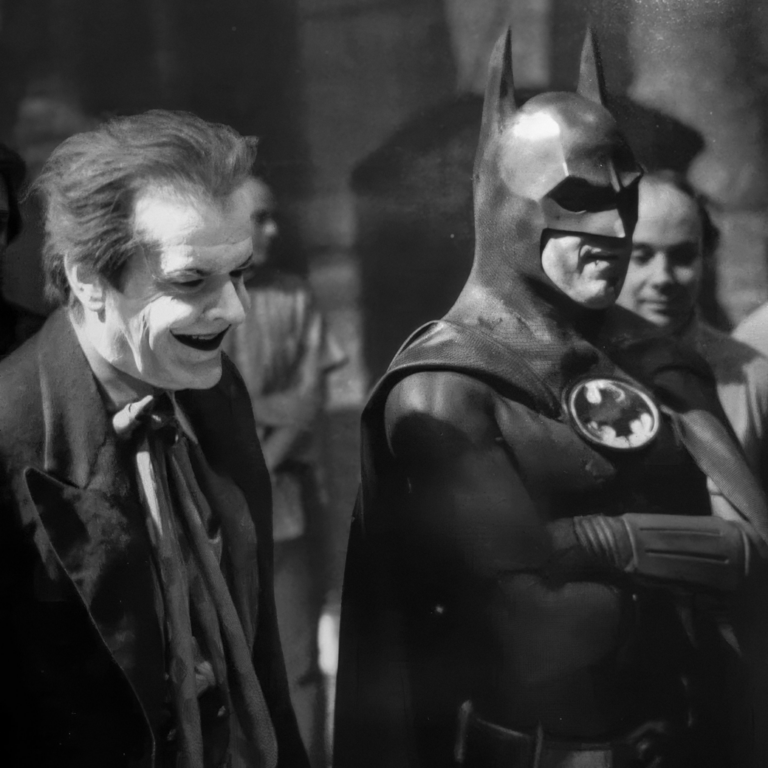 Jack-Nicholson-and-Michael-Keaton-Behind-the-Scenes-of-Batman-1989