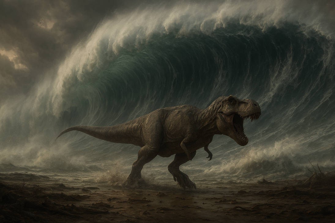 tiranosaurio_rex_dentro_de_un_enorme_tsunami_by_78ferchoxp_dktrw0n-pre